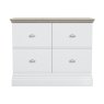 Atlantic 4 Drawer Wide Filing Cabinet