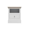 Atlantic 1 Drawer Open Shelf Bedside