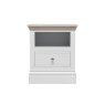 Atlantic 1 Drawer Large Open Shelf Bedside Table