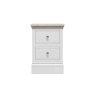 London Road Atlantic 2 Drawer Bedside