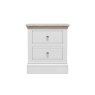 Atlantic 2 Drawer Large Bedside Table