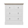 Atlantic 2 Over 2 Chest of Drawers