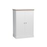 Atlantic 2 Door Low Small Wardrobe