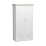 Atlantic 2 Door Small Wardrobe with 1 Drawer