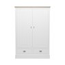 Atlantic 2 Door Large Wardrobe With 2 Drawers