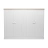 London Road Atlantic 4 Door Wide Wardrobe