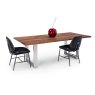 Thor Walnut Dining Table With Wooden Legs