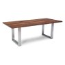 Thor Walnut Dining Table With Wooden Legs