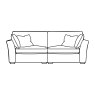 London Road Sofas Madison Extra Large Split Sofa