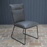 London Road Pin Dining Chair Grey