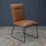 London Road Pin Dining Chair Tan