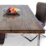 London Road Teak & Glass Dining Table