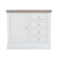 1 Door 4 Drawer (Soft Close Drawers)